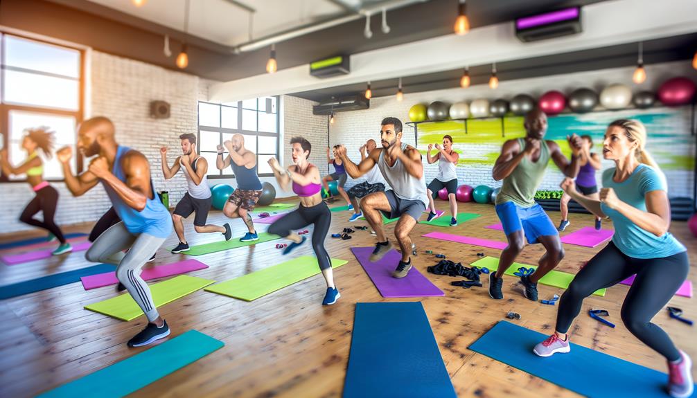 popular group fitness classes